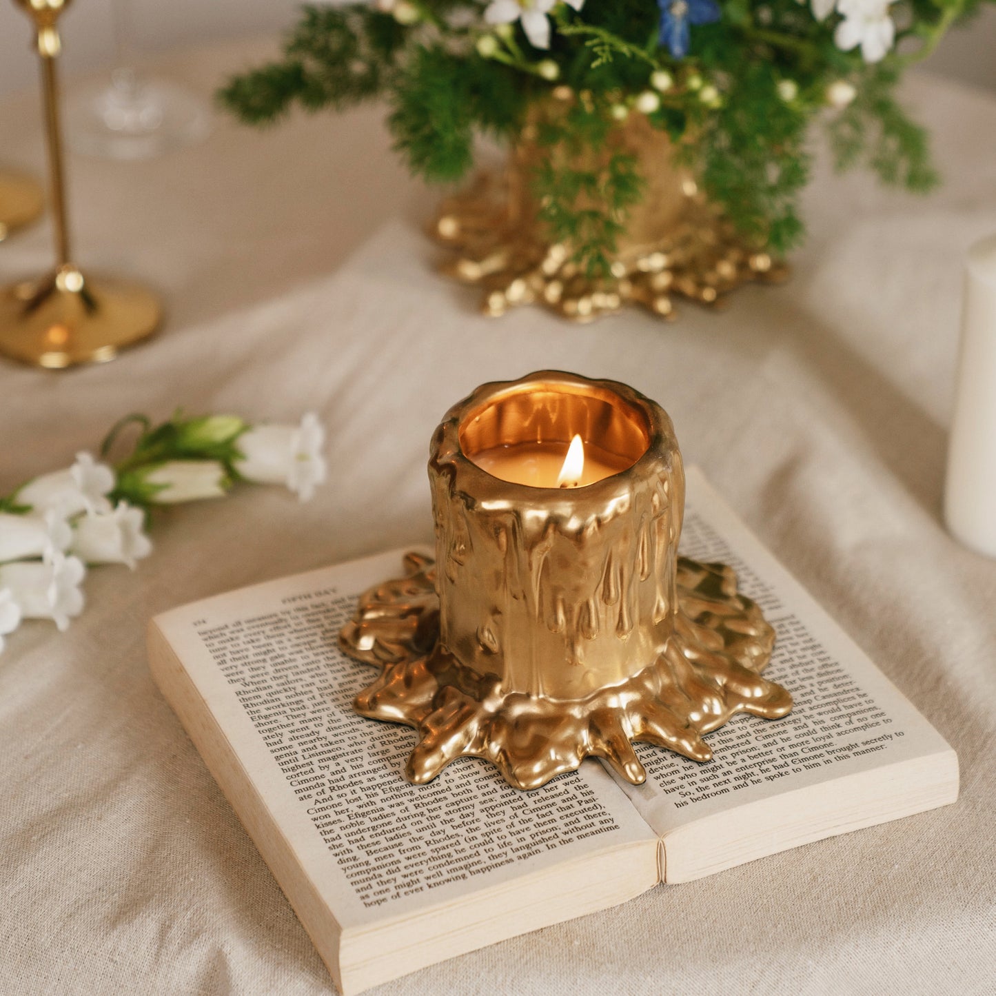 Molten Bloom Scented Candle